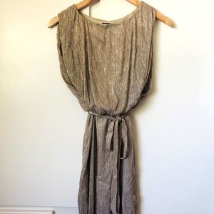 Valerie Bertinelli Gold Dress